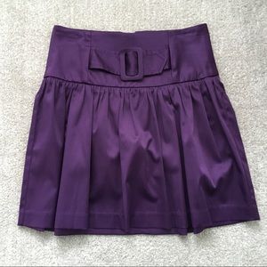 Great For the Holidays! Charlotte Russe - Silky Purple Mini Skirt